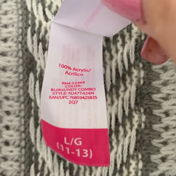 Juniors No Boundaries Open Sweater Cardigan Fringe Long Sleeves Gray Large - Picture 7 of 10